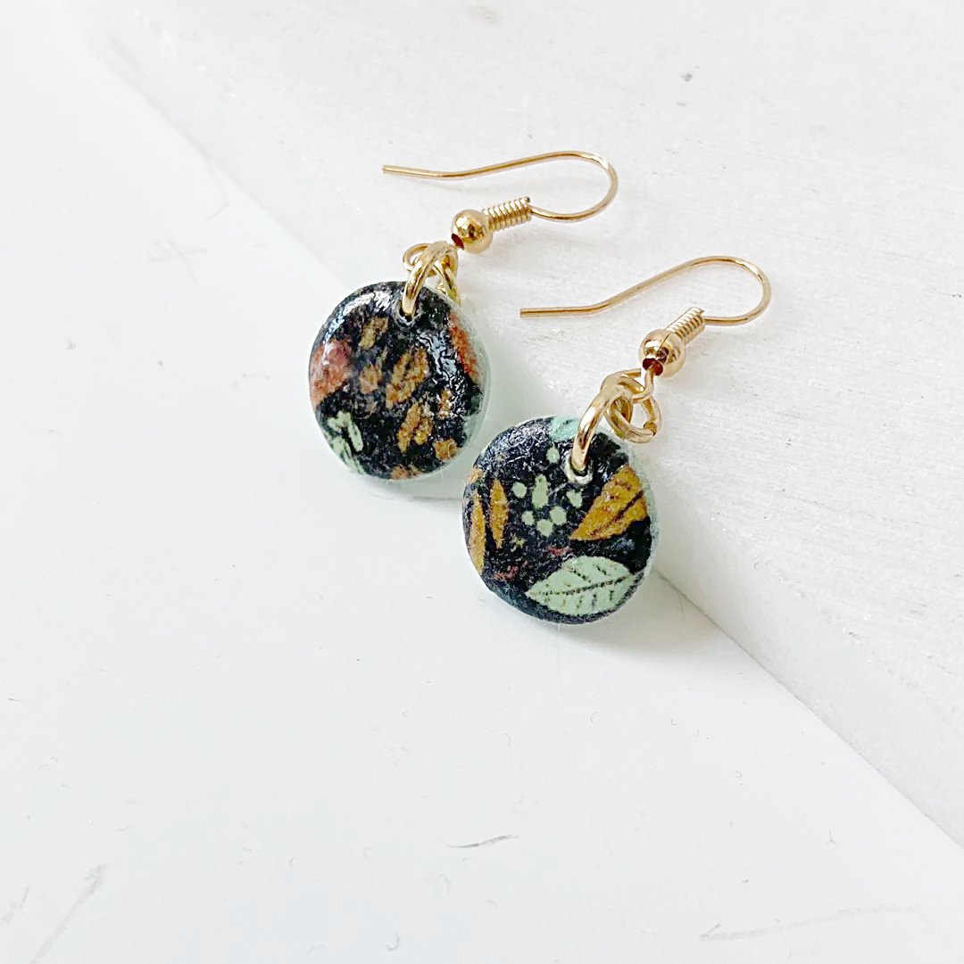 Polymer Clay Earrings/ Affordable Gifts, Uni-T Janine Gerade