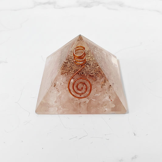 Orgonite Resin Crystal Pyramids Janine Gerade