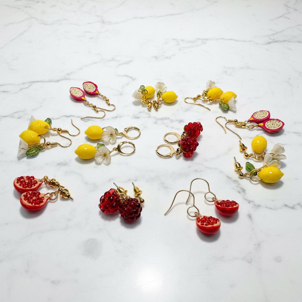 Fun Fruit Earrings***
