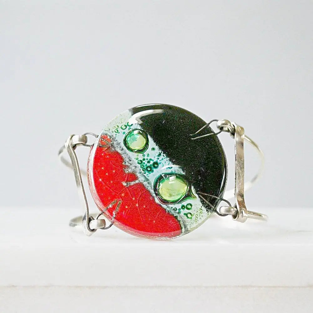 Fused Recycled Glass Bracelets - Uni-T