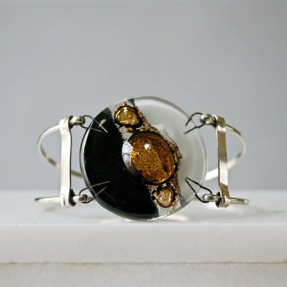 Fused Recycled Glass Bracelets - Uni-T