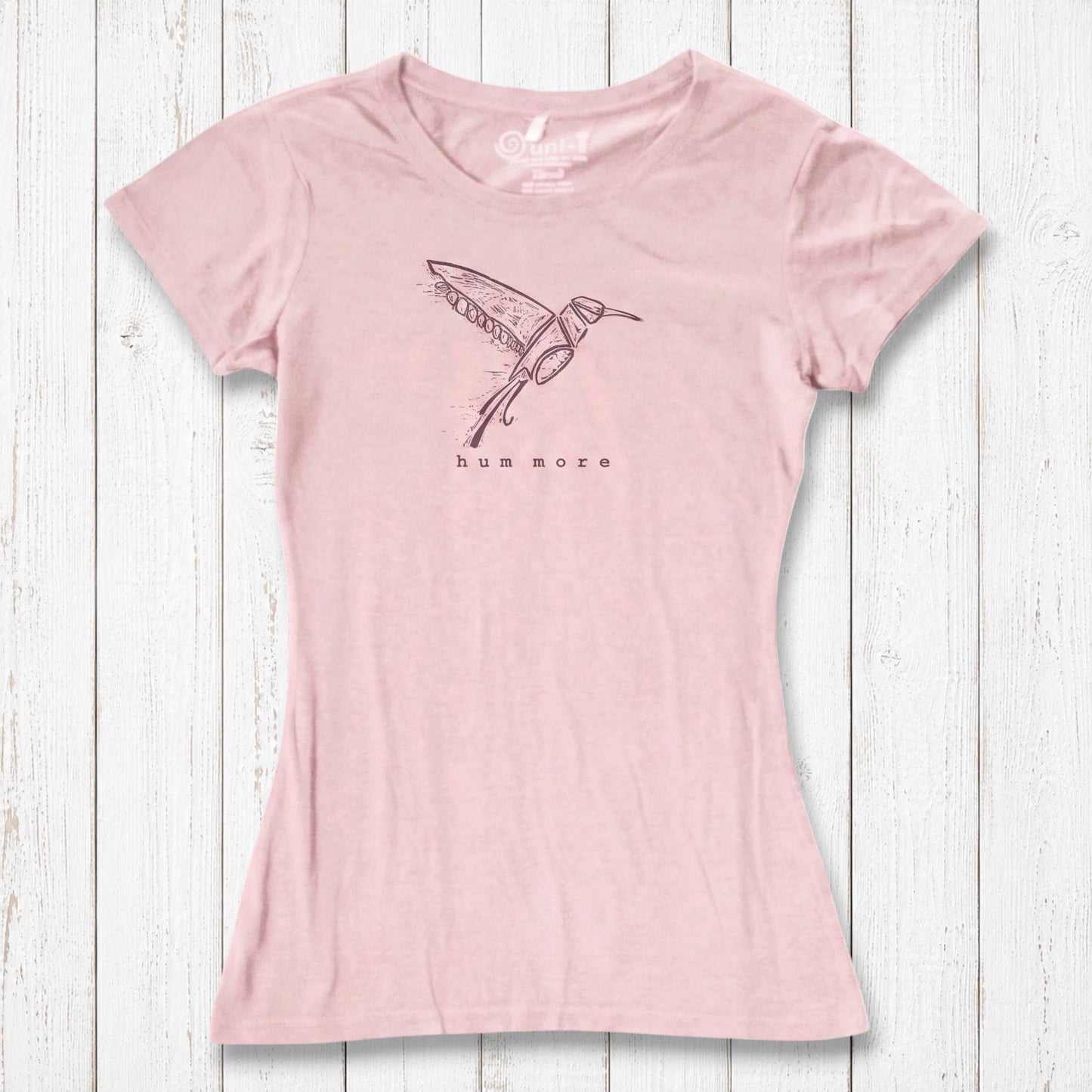 "Hum More" Hummingbird T-Shirt for Women