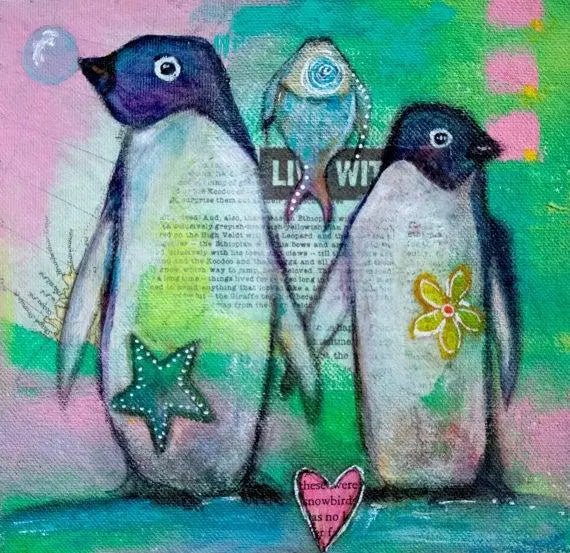 Giclee Print of Original Acrylic paintings - Uni-T