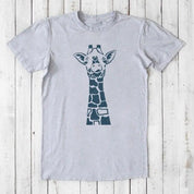 Men's Giraffe T-shirt - Bold and Stylish Animal Design