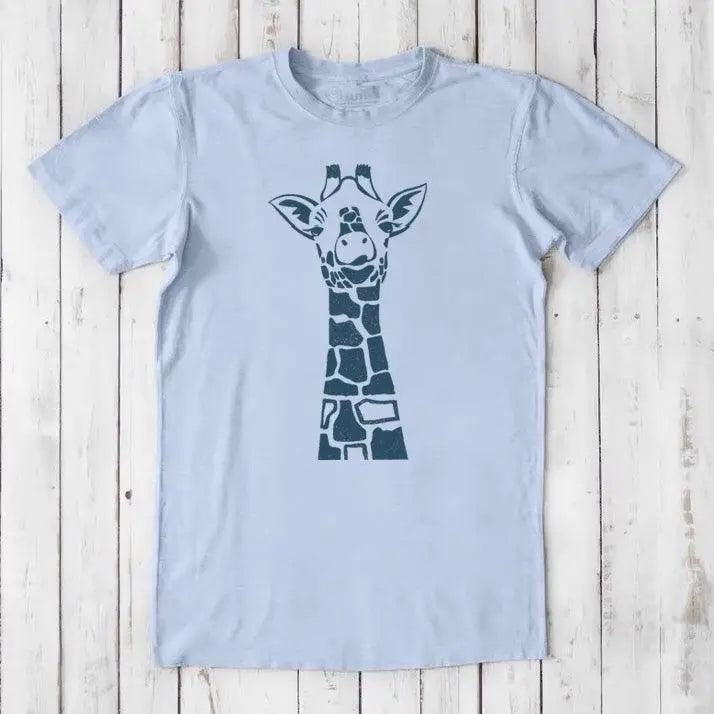 Men's Giraffe T-shirt - Bold and Stylish Animal Design