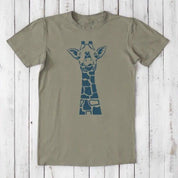 Men's Giraffe T-shirt - Bold and Stylish Animal Design