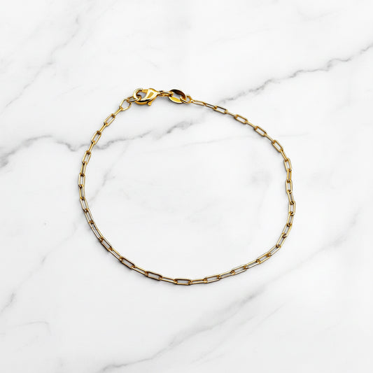 Gold Chain Bracelet