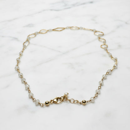 Gold Fill and and Moonstone Necklace