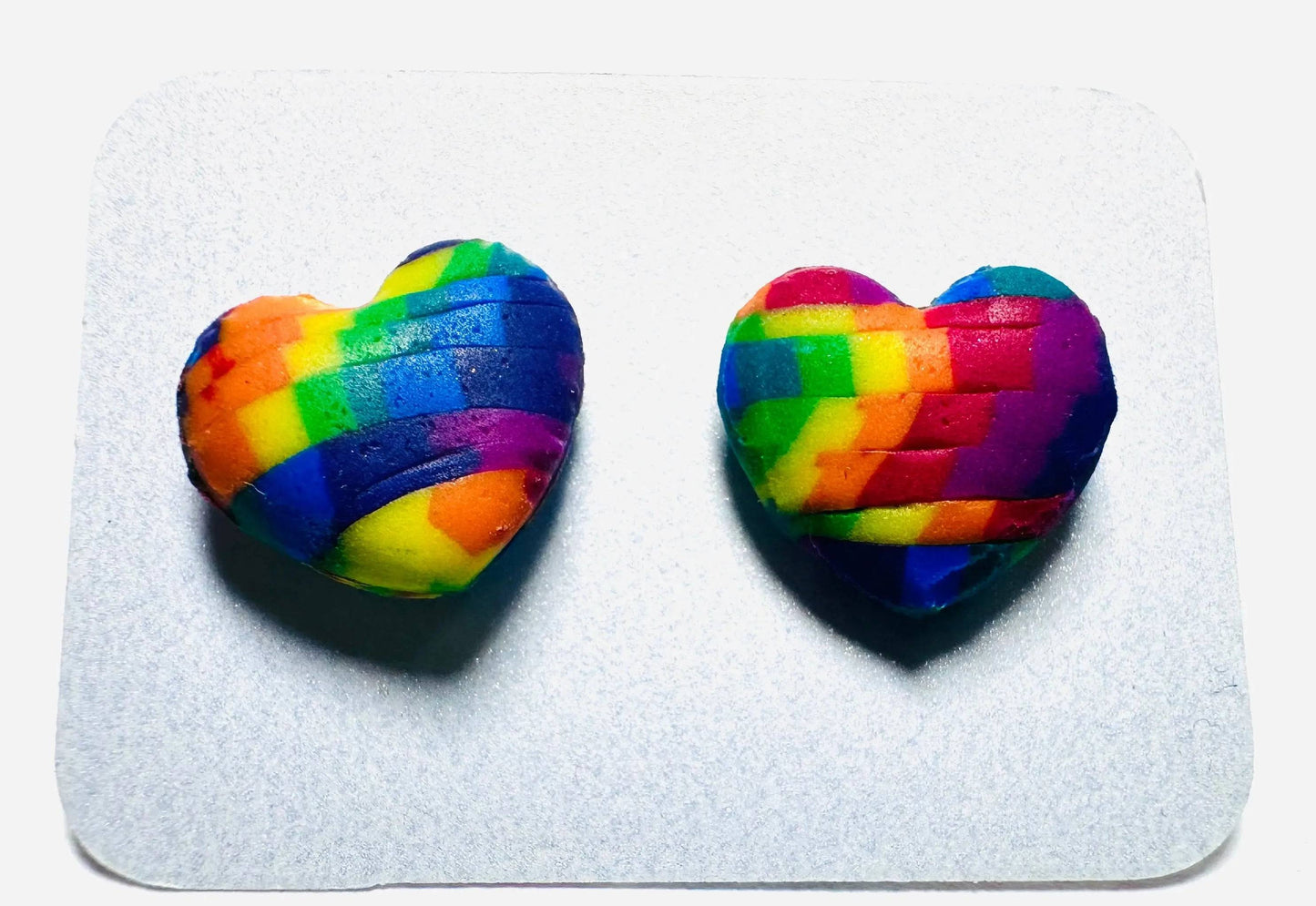 Handmade Clay Stud Earrings/Minimalist Earrings* Janine Gerade