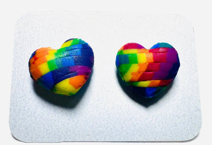 Handmade Clay Stud Earrings/Minimalist Earrings* Janine Gerade