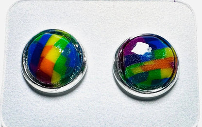 Handmade Clay Stud Earrings/Minimalist Earrings* Janine Gerade