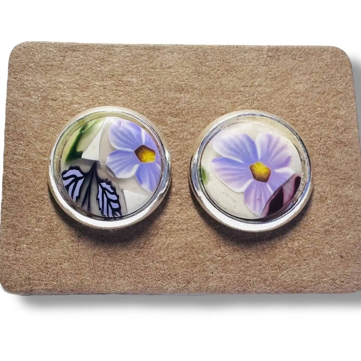 Handmade Clay Stud Earrings* Janine Gerade