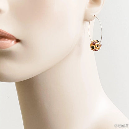 Hoop with Starburst Balls - Uni-T