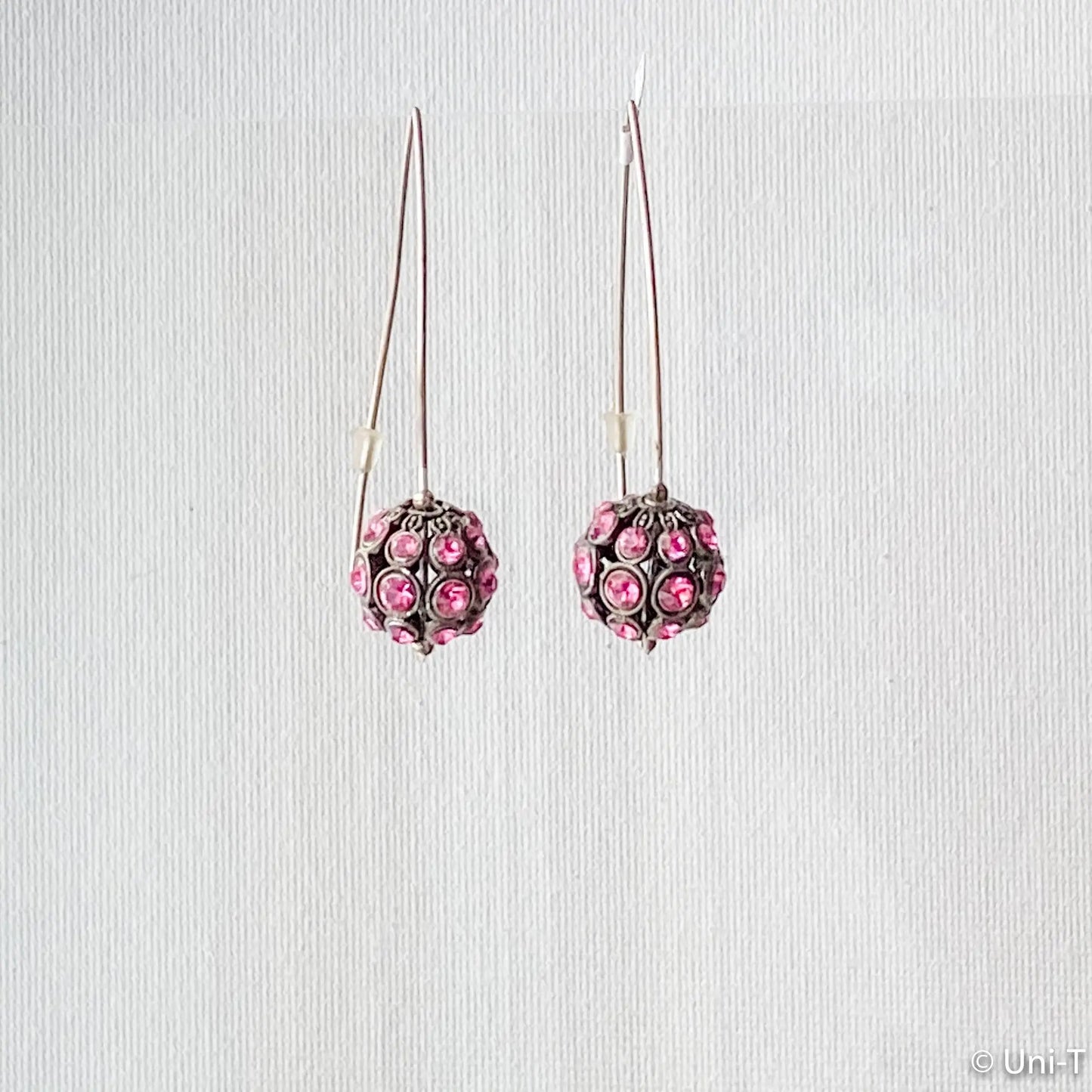 Hot Moroccan Night Earrings - Pink - Uni-T