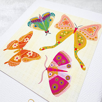 Butterfly & Moth Greeting Card