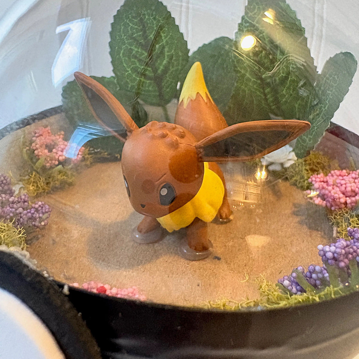 Regular Eevee Pokeball Terrarium