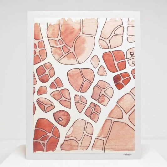 Imaginary Map Greeting Card - Uni-T