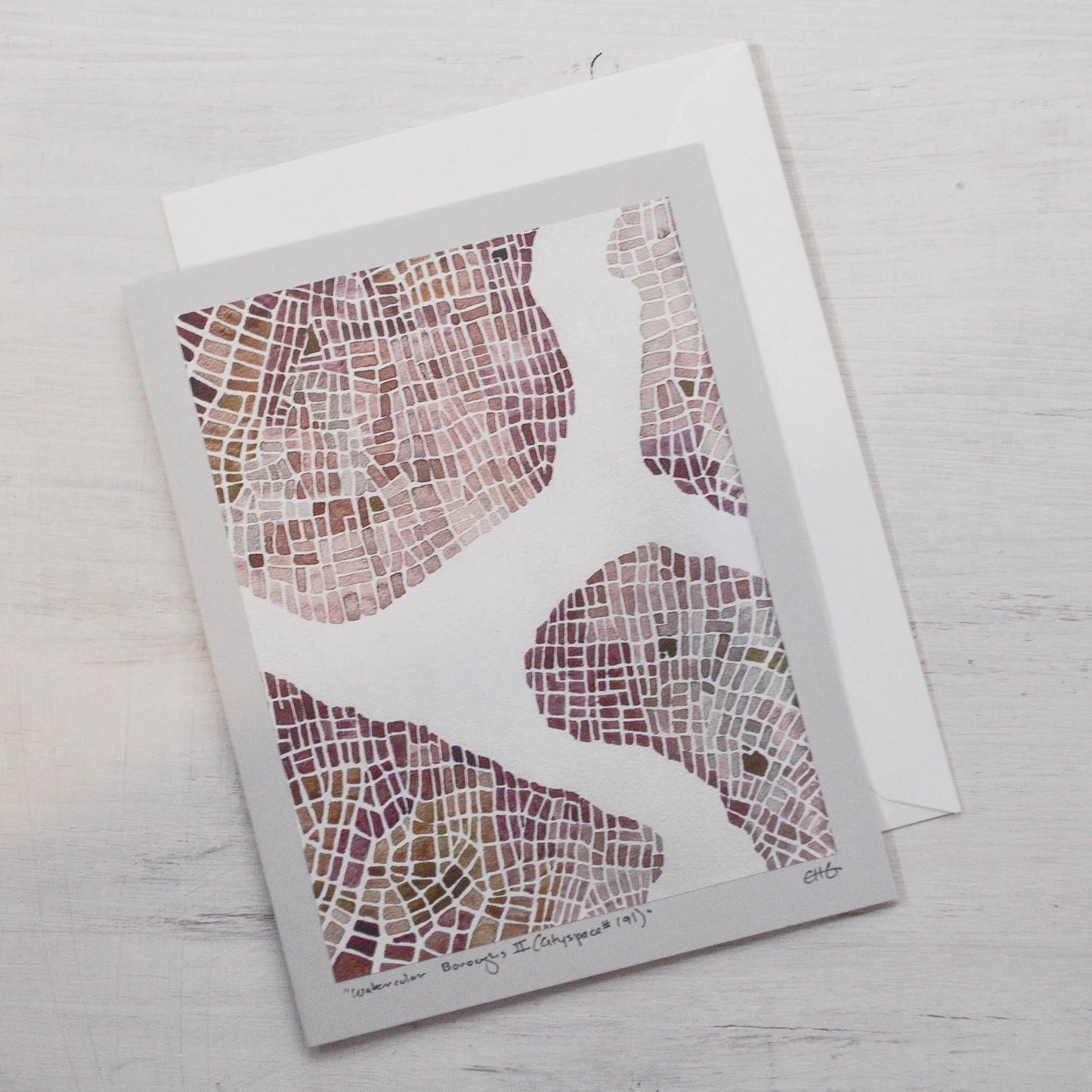 Imaginary Map Greeting Card - Uni-T