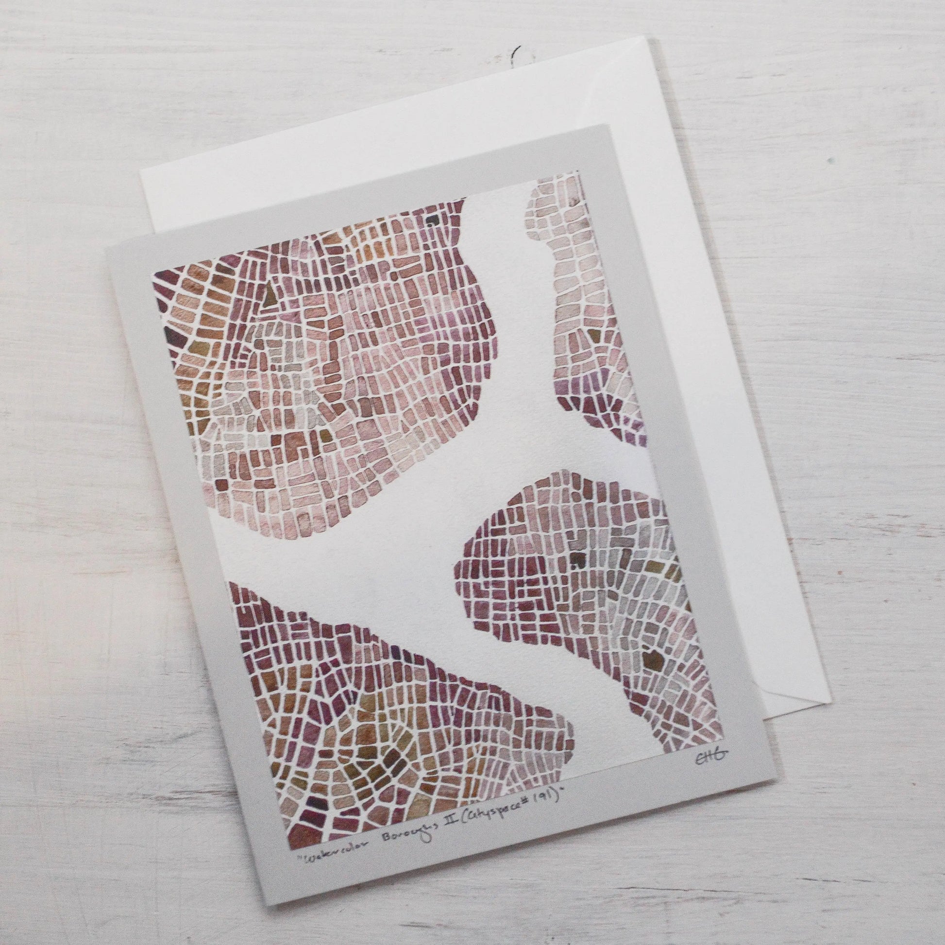 Imaginary Map Greeting Card - Uni-T