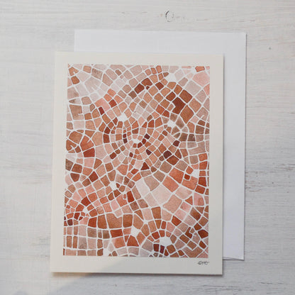 Imaginary Map Greeting Card - Uni-T