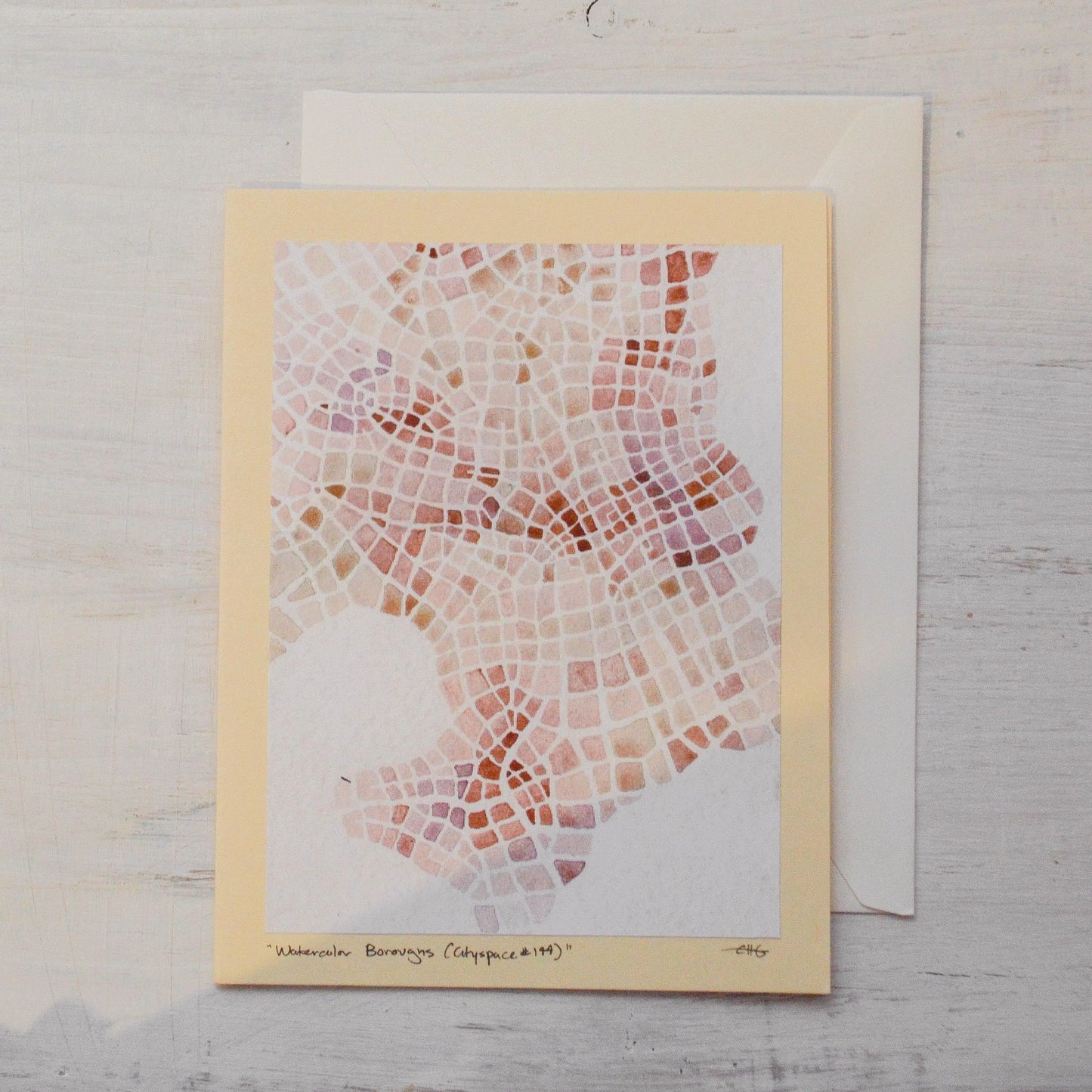 Imaginary Map Greeting Card - Uni-T