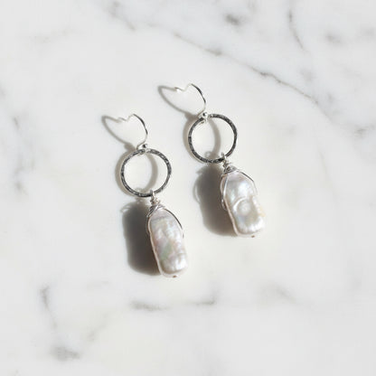Keshi Pearl Earrings
