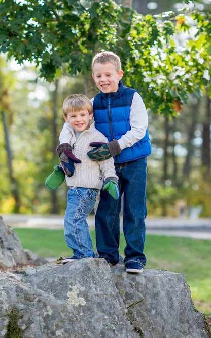 Kid's Mittens - Small boys & girls, Large boys & girls Jack and Mary Designs