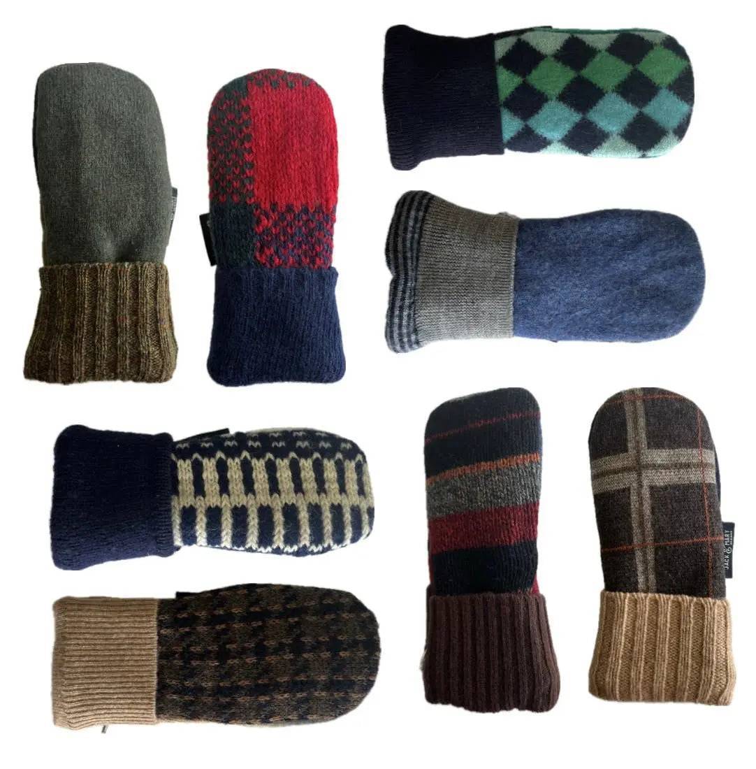 Kid's Mittens - Small boys & girls, Large boys & girls Jack and Mary Designs