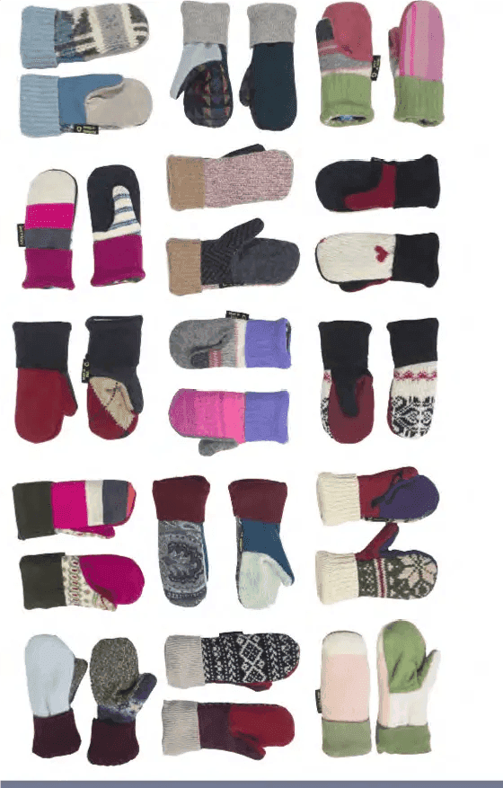 Kid's Mittens - Small boys & girls, Large boys & girls Jack and Mary Designs