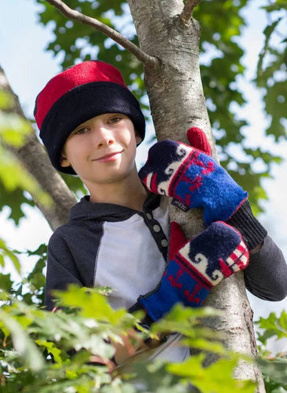 Kid's Mittens - Small boys & girls, Large boys & girls Jack and Mary Designs