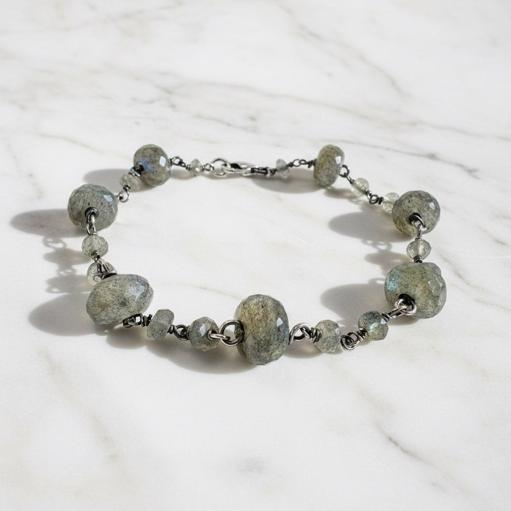 Labradorite Chain Bracelet* Janine Gerade