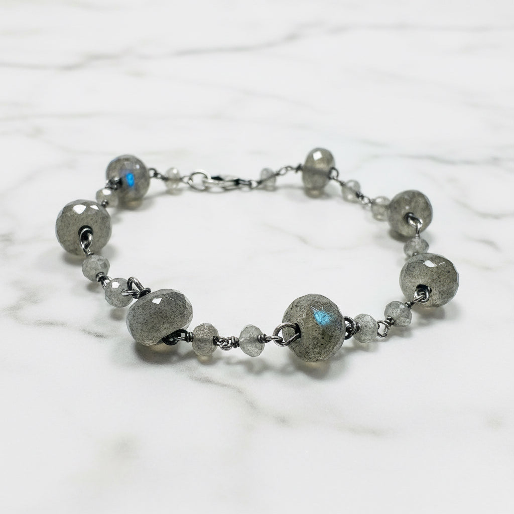 Labradorite Chain Bracelet* Janine Gerade
