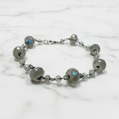 Labradorite Chain Bracelet* Janine Gerade