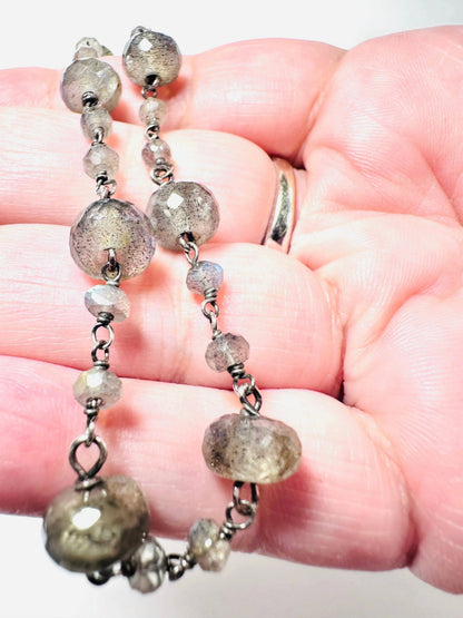 Labradorite Chain Bracelet* Janine Gerade
