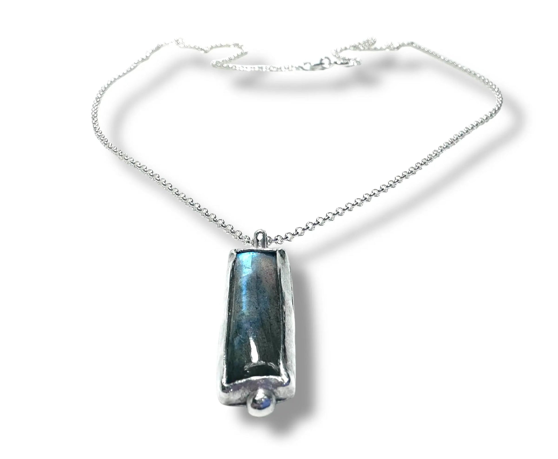 Labradorite bar Necklace* Janine Gerade
