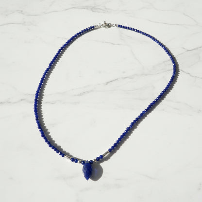 Lapis Beaded Necklace, Gemstone Necklace* Janine Gerade