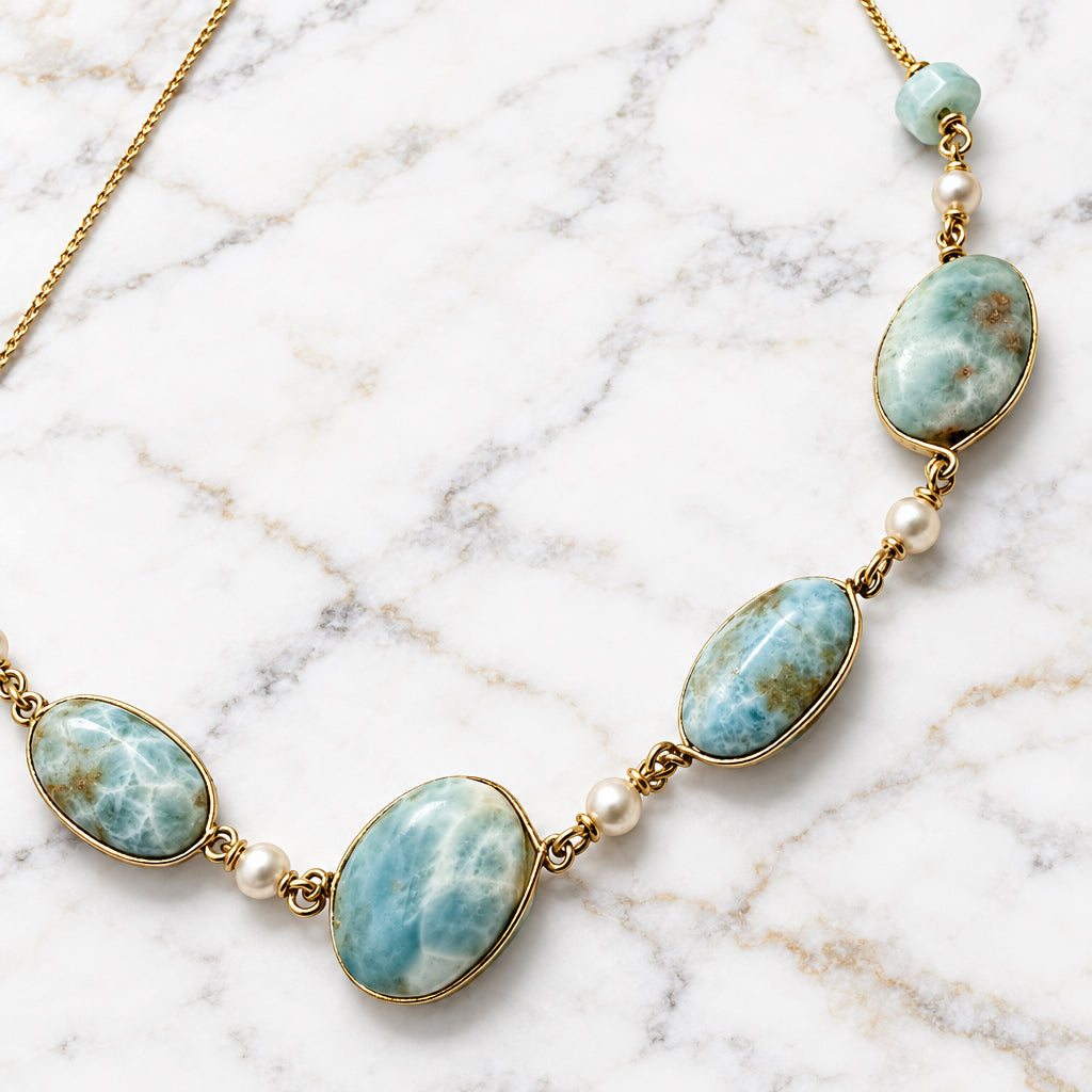 Larimar Necklace