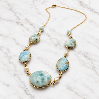 Larimar Necklace