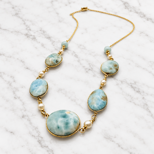 Larimar Necklace