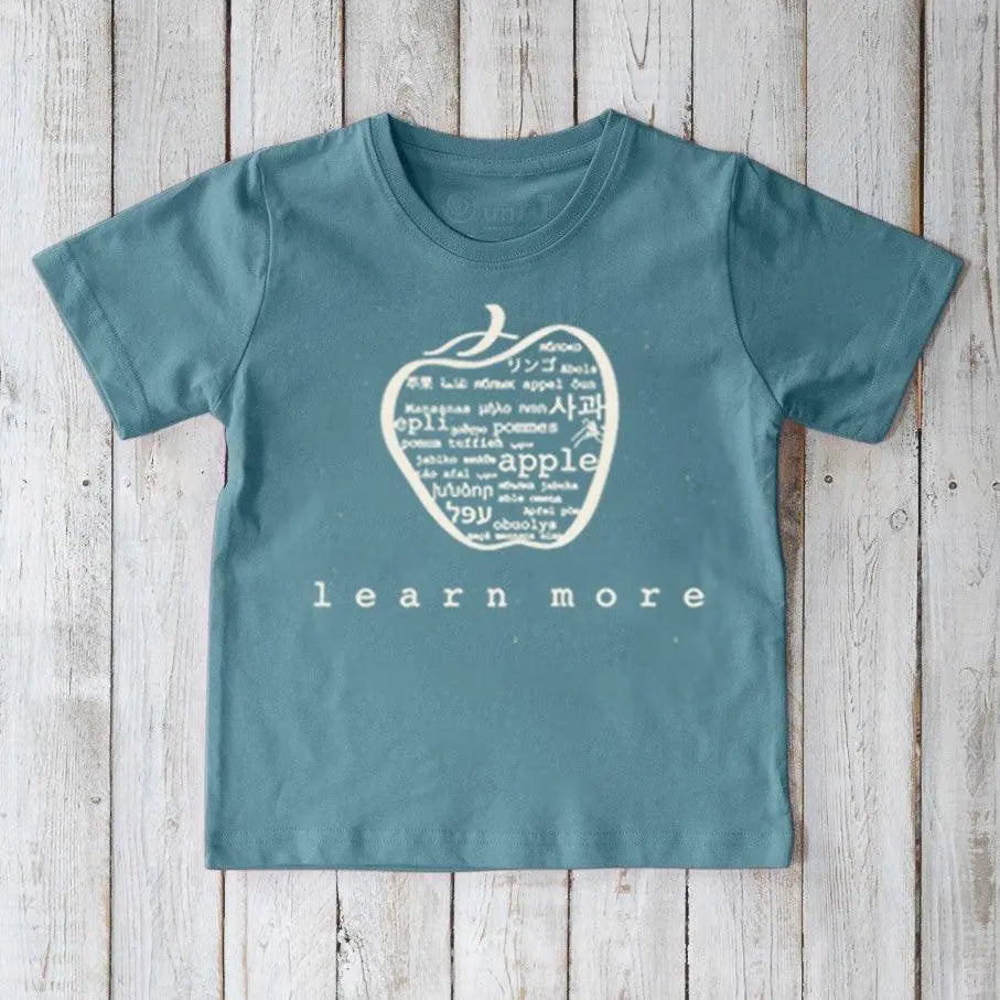 Kids' Learning T-shirt - Playful Educational Apparel