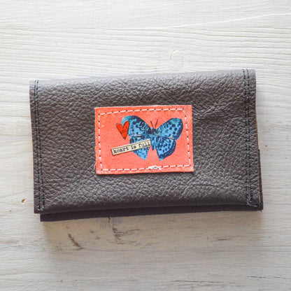 Leather Business or Credit Card Holder - Uni-T