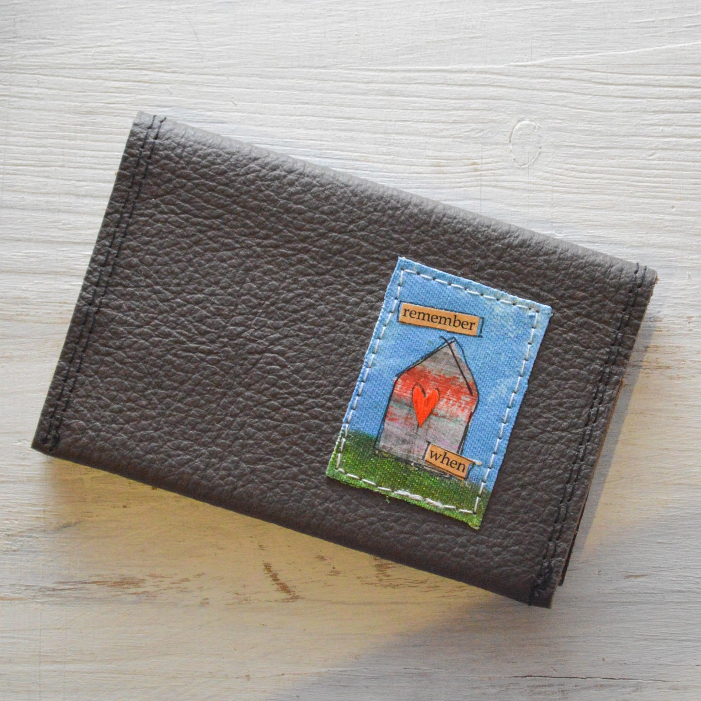 Leather Business or Credit Card Holder - Uni-T