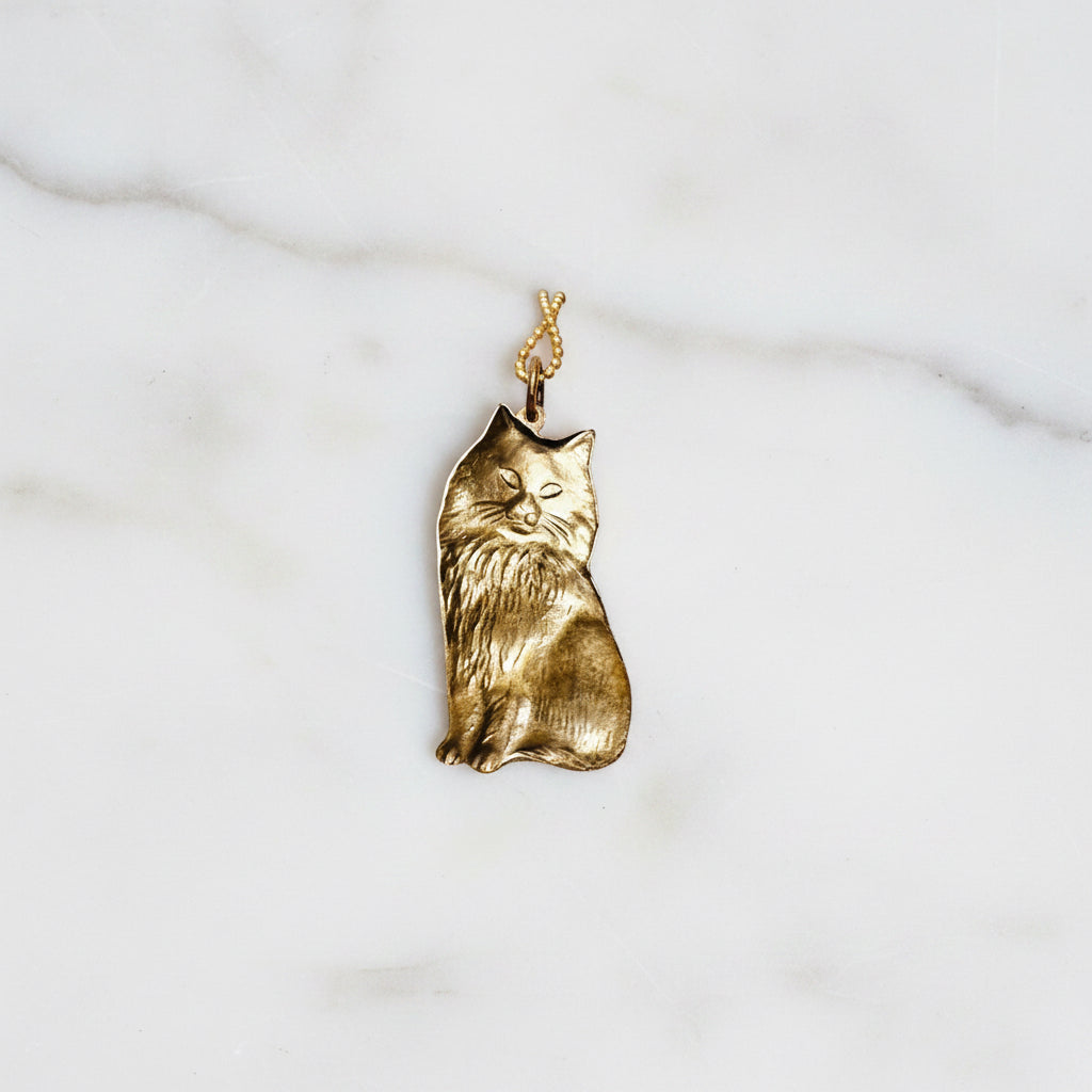 Long Kitty Necklace***