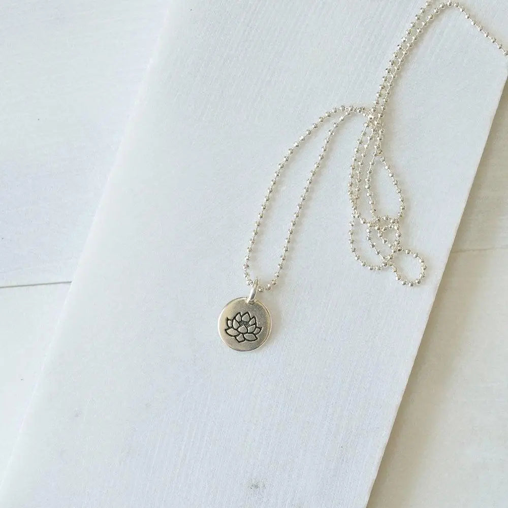 Lotus Charm Necklace - Uni-T