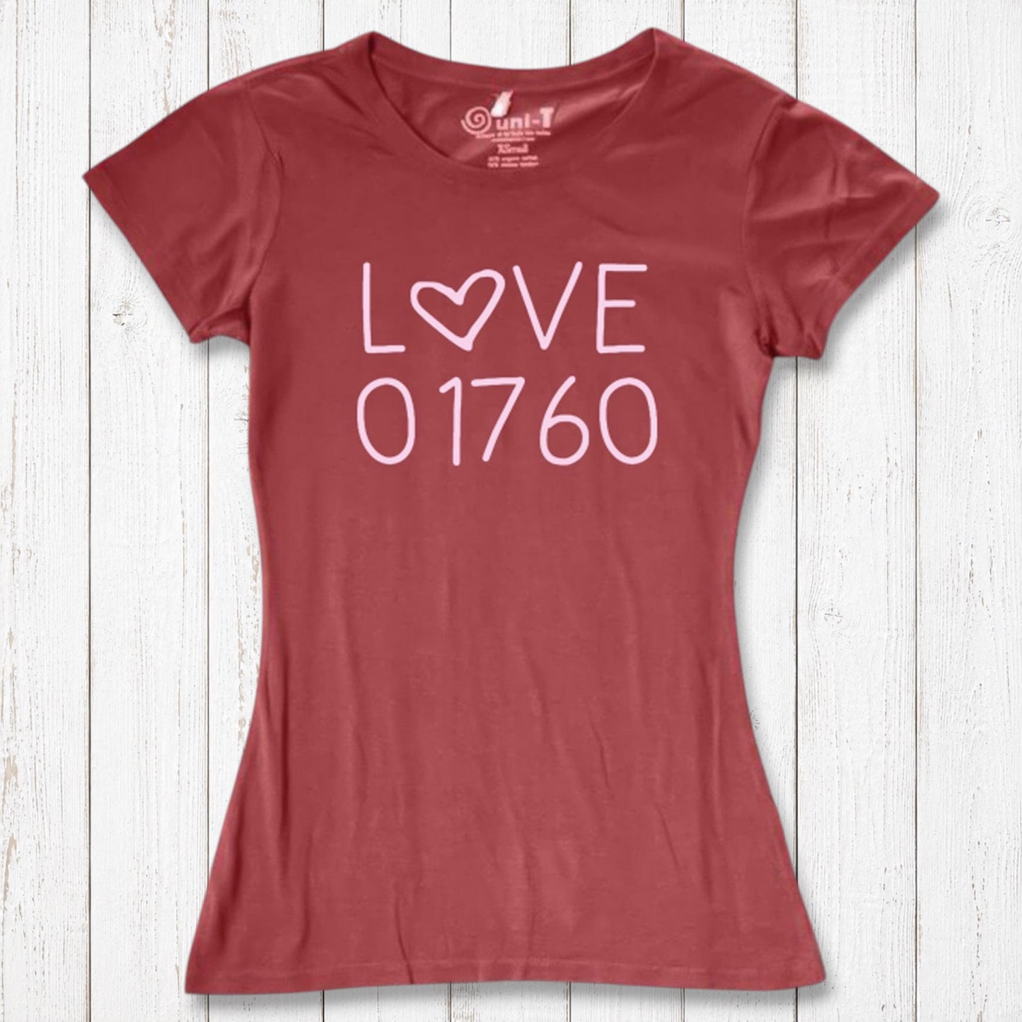 Love 01760 T-shirt for Women Natick Service Council