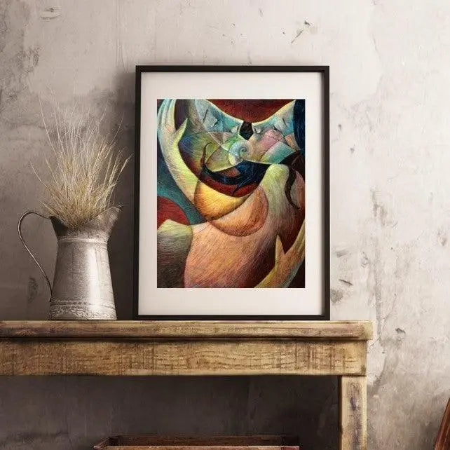 Lovers, Limited edition Giclee Print by Eujin Kim Neilan - Uni-T