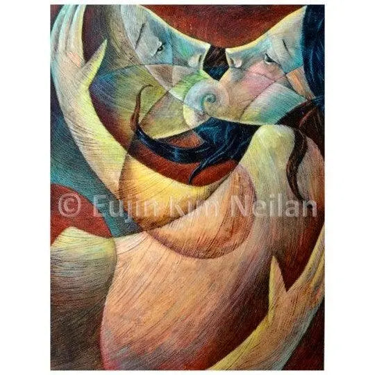 Lovers, Limited edition Giclee Print by Eujin Kim Neilan - Uni-T