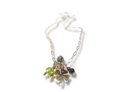 Good Luck Charm Necklace/Golden Charm Necklace*