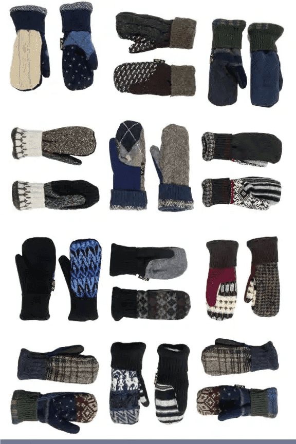 Men's Mittens Jack and Mary Designs