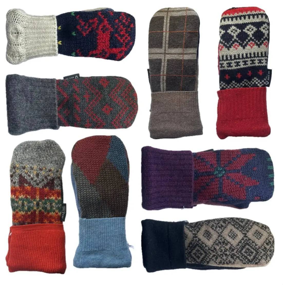 Men's Mittens Jack and Mary Designs